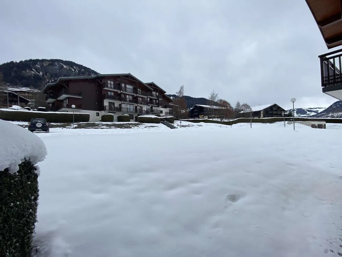 Studio Cabine Au Calme Avec Terrasse A Praz-Sur-Arly - 4 Personnes, Parking Et Casier A Ski - Fr-1-603-14 Apartment