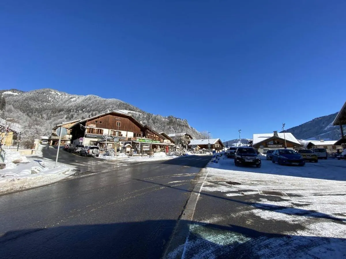 Studio Cabine Au Calme Avec Terrasse A Praz-Sur-Arly - 4 Personnes, Parking Et Casier A Ski - Fr-1-603-14