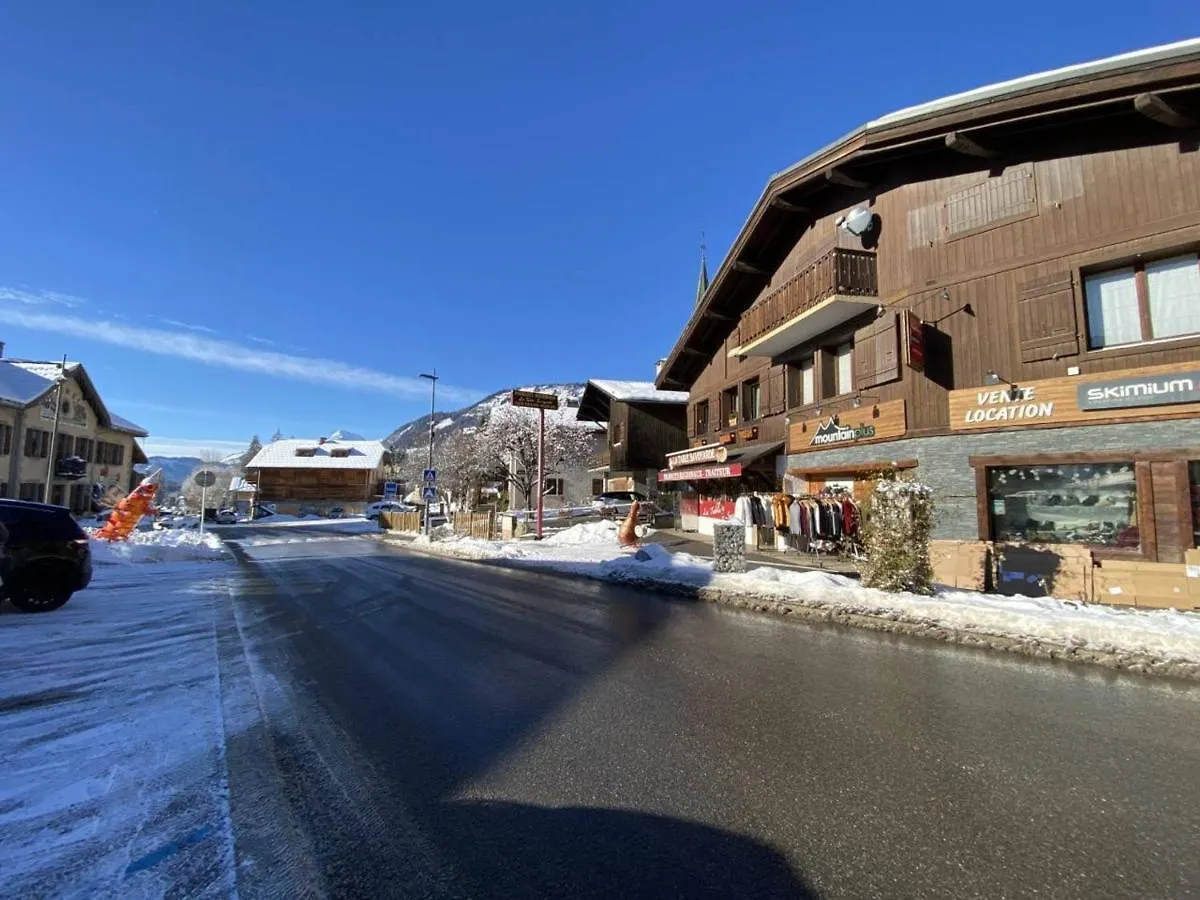 Studio Cabine Au Calme Avec Terrasse A Praz-Sur-Arly - 4 Personnes, Parking Et Casier A Ski - Fr-1-603-14 0*,